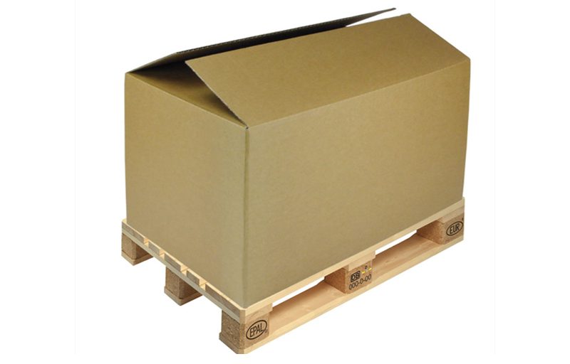 Palletdoos 118,5x78,5x87cm, nieuw product afbeelding