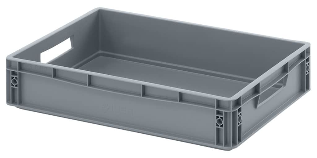 Kunststof eurobox open 60x40x12cm, nieuw product afbeelding