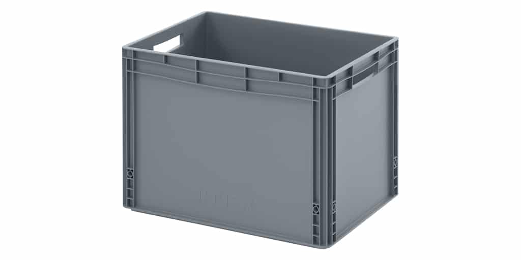 Kunststof eurobox open 60x40x42cm, nieuw product afbeelding